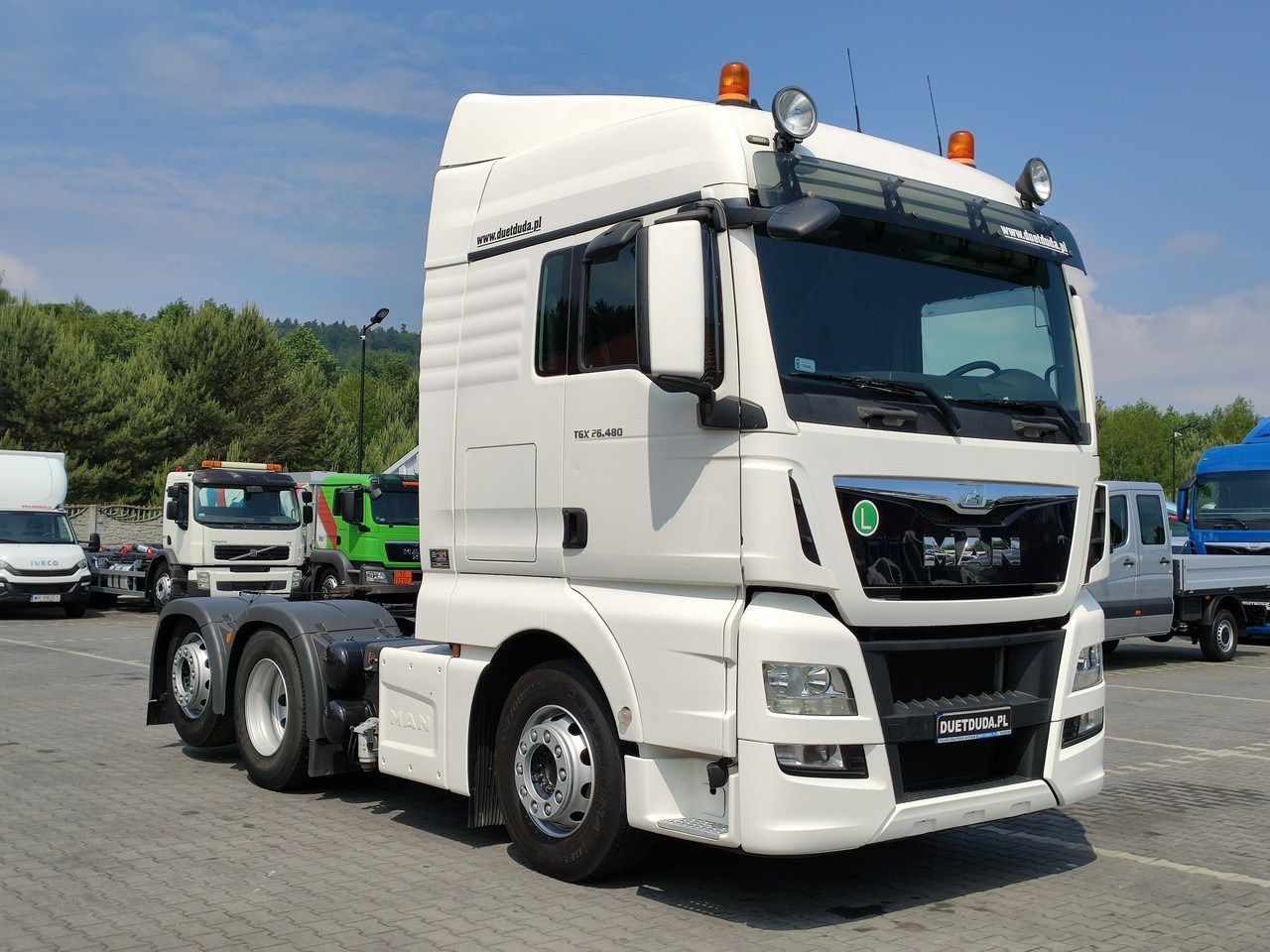 MAN TGX 26.480 E6 XLX 6x2 - Gjysmë-kamion: foto 1 MAN TGX 26.480 E6 XLX 6x2 - Gjysmë-kamion: foto 1