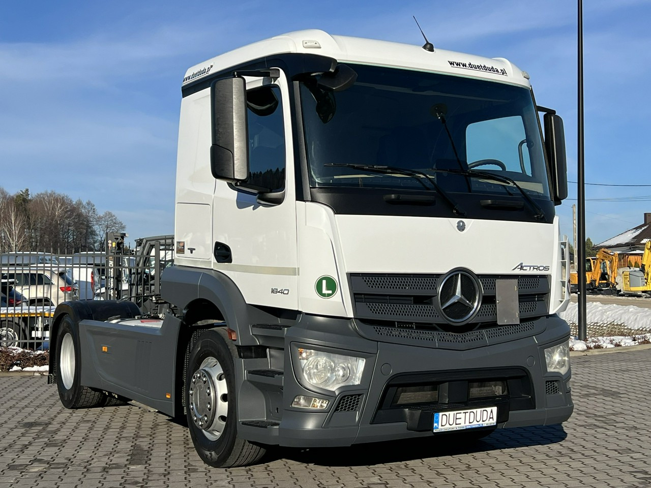 Mercedes ACTROS 1840 Euro 6 ADR HYDRAULIKA Niska Kabina Standard !!! - Gjysmë-kamion: foto 3 Mercedes ACTROS 1840 Euro 6 ADR HYDRAULIKA Niska Kabina Standard !!! - Gjysmë-kamion: foto 3