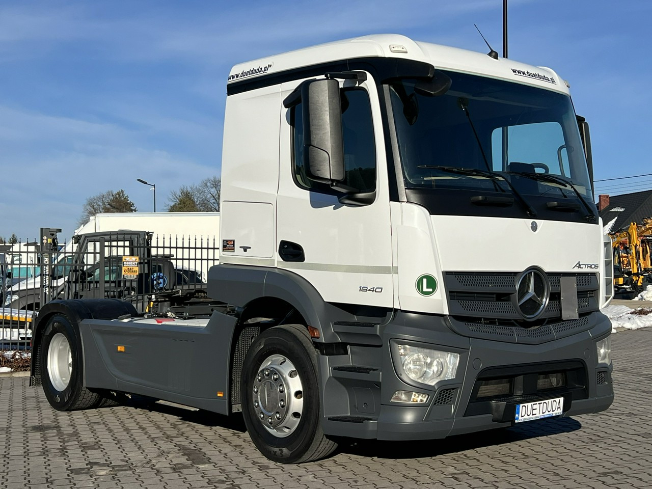 Mercedes ACTROS 1840 Euro 6 ADR HYDRAULIKA Niska Kabina Standard !!! - Gjysmë-kamion: foto 1 Mercedes ACTROS 1840 Euro 6 ADR HYDRAULIKA Niska Kabina Standard !!! - Gjysmë-kamion: foto 1
