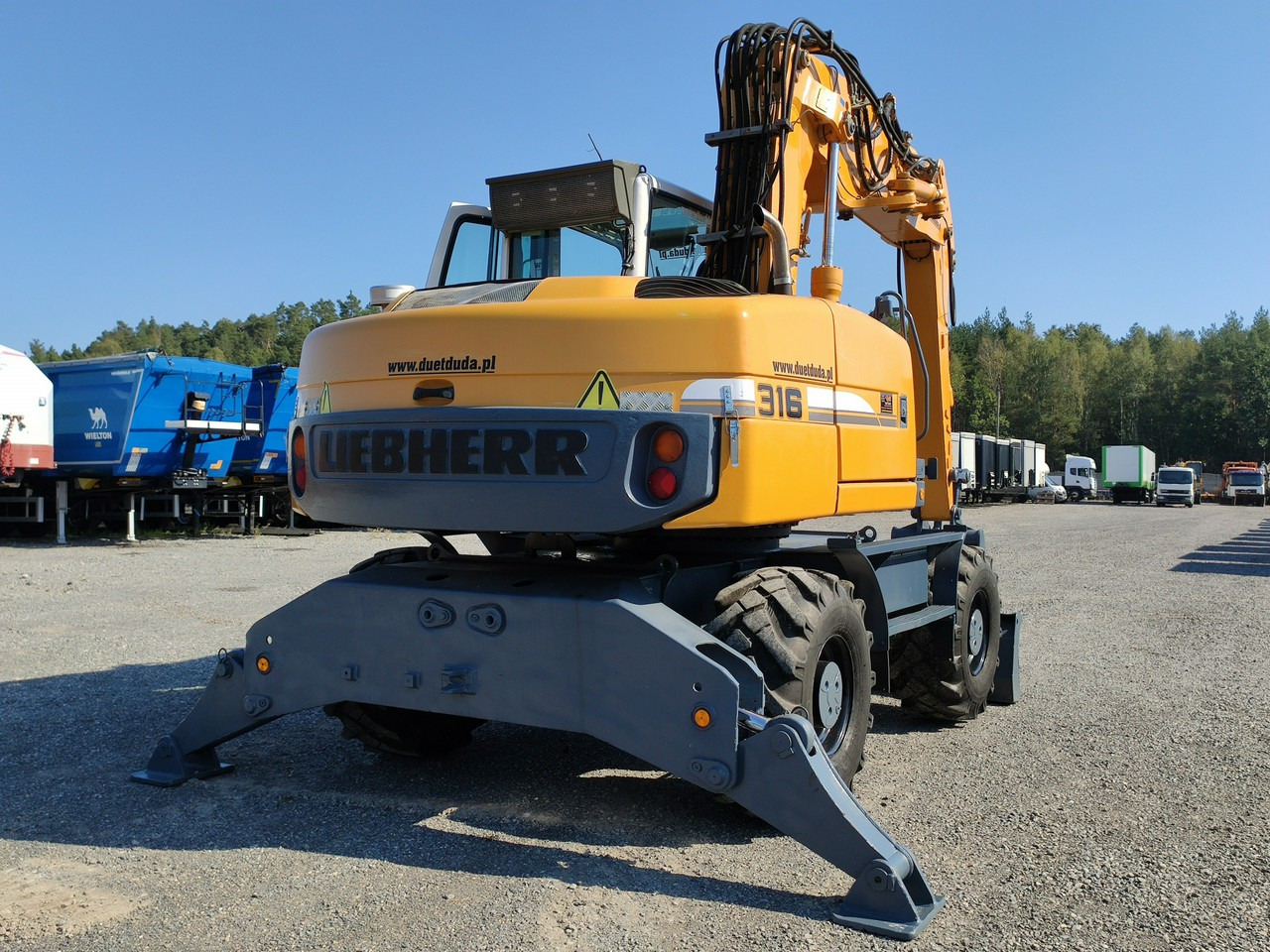 Ekskavator me goma Liebherr A316 Maszyna po Pełnym Tulejowaniu Bez Luzów i Wycieków: foto 17 Ekskavator me goma Liebherr A316 Maszyna po Pełnym Tulejowaniu Bez Luzów i Wycieków: foto 17