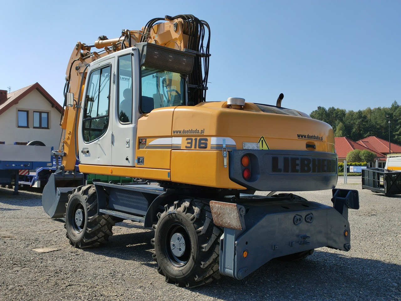 Ekskavator me goma Liebherr A316 Maszyna po Pełnym Tulejowaniu Bez Luzów i Wycieków: foto 14 Ekskavator me goma Liebherr A316 Maszyna po Pełnym Tulejowaniu Bez Luzów i Wycieków: foto 14