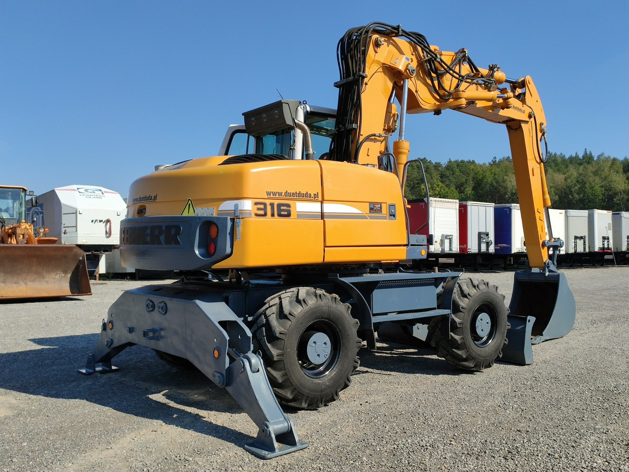 Ekskavator me goma Liebherr A316 Maszyna po Pełnym Tulejowaniu Bez Luzów i Wycieków: foto 13 Ekskavator me goma Liebherr A316 Maszyna po Pełnym Tulejowaniu Bez Luzów i Wycieków: foto 13