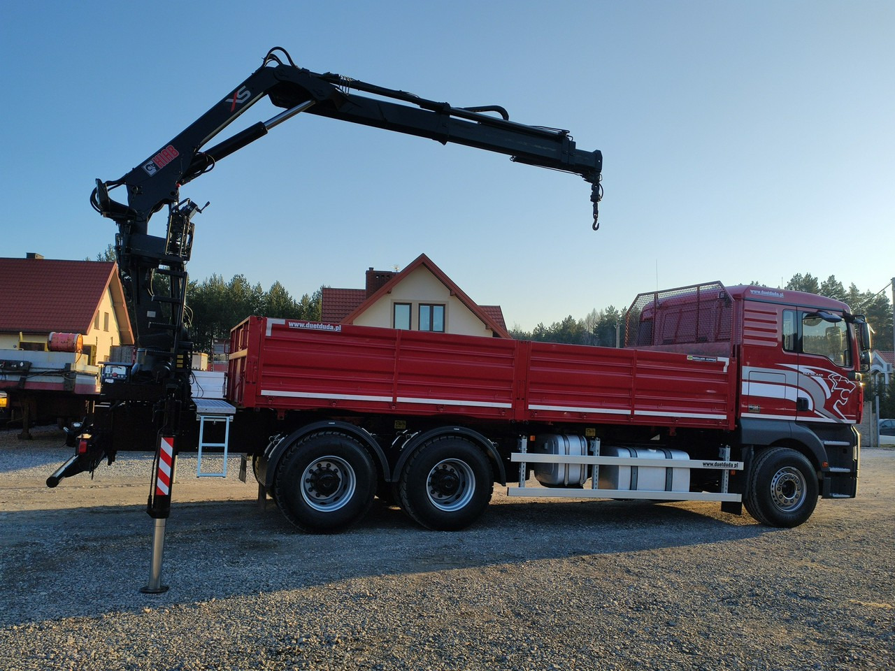 Kamion vetëshkarkues, Kamion me vinç MAN Man 26.440 6x4 HDS HIAB 166 B-3 DUO Wywrotka Meiller 2-stronna: foto 9