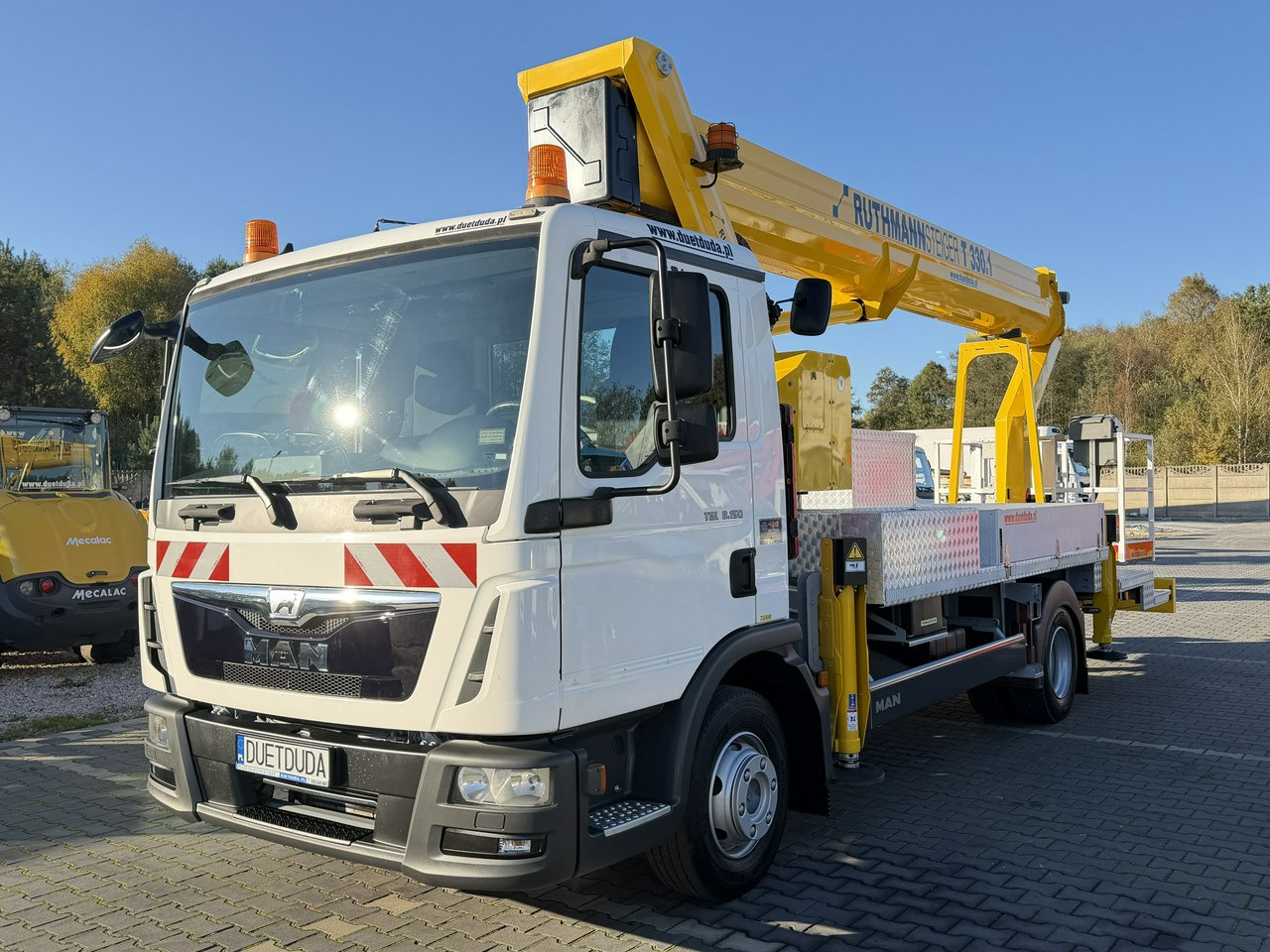 MAN TGL 7.150 Zwyżka Ruthmann T330 33-Metry w bok 21m Mały przebieg - Platformë ajrore e montuar në kamion: foto 5 MAN TGL 7.150 Zwyżka Ruthmann T330 33-Metry w bok 21m Mały przebieg - Platformë ajrore e montuar në kamion: foto 5