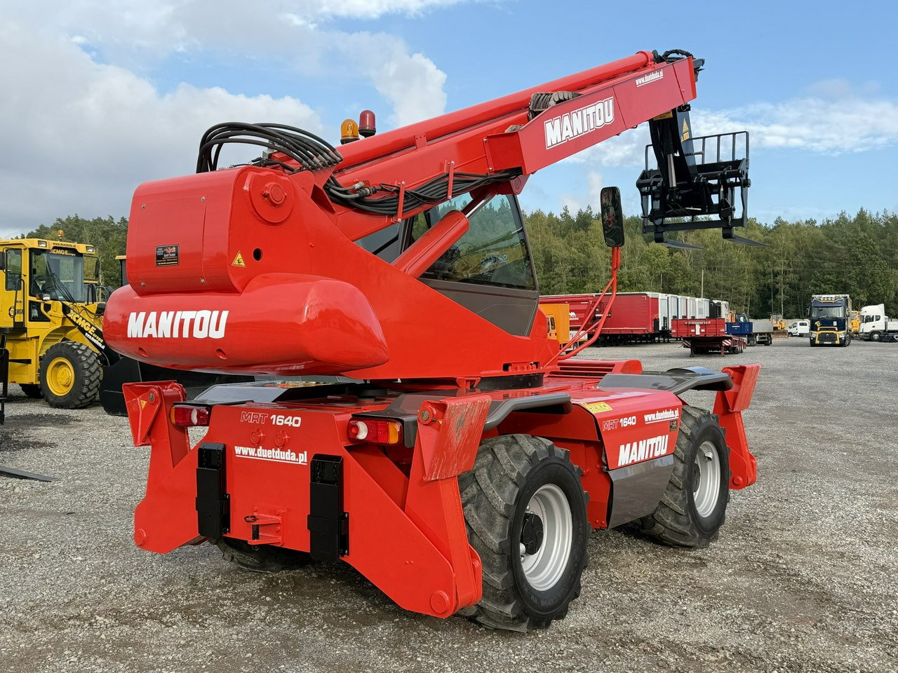 Ekskavator teleskopik Manitou MRT 1640 Easy ROTO Ładowarka Teleskopowa Obrotowa 1840 2150: foto 15
