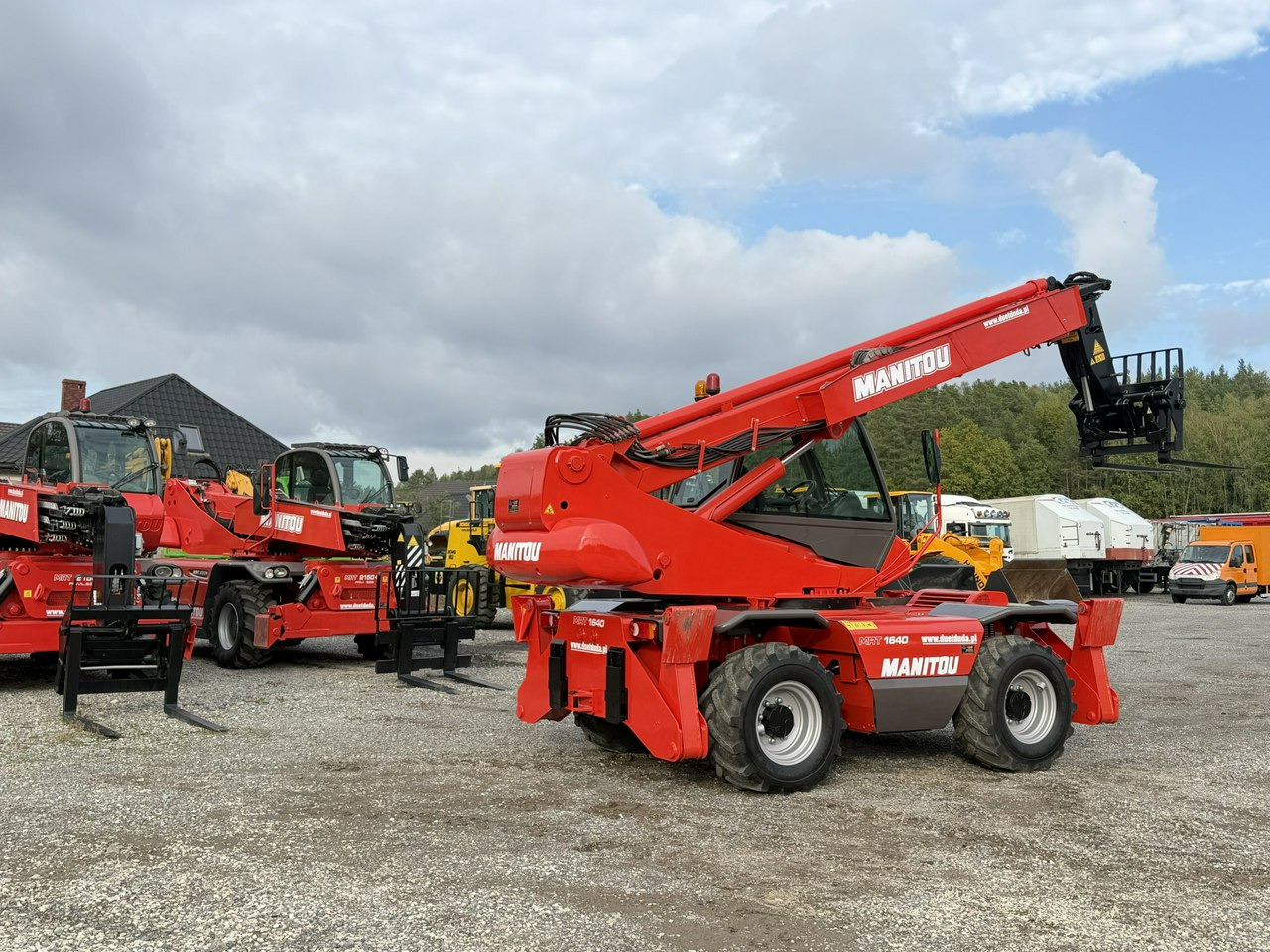 Ekskavator teleskopik Manitou MRT 1640 Easy ROTO Ładowarka Teleskopowa Obrotowa 1840 2150: foto 12