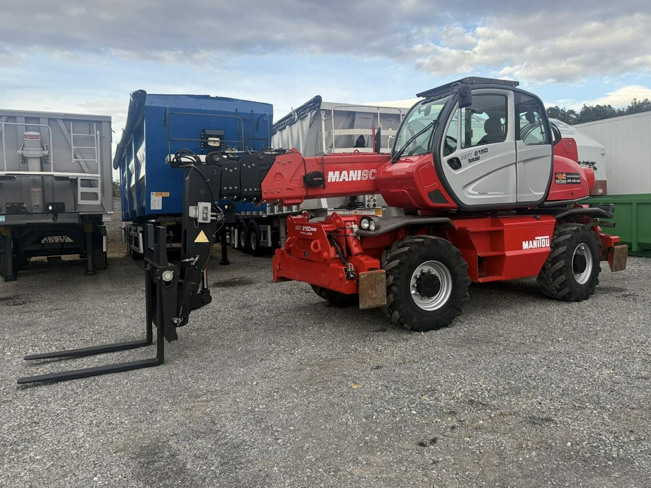 Manitou MRT 2150 ROTO Ładowarka Teleskopowa Obrotowa 2550 - Ekskavator teleskopik: foto 1 Manitou MRT 2150 ROTO Ładowarka Teleskopowa Obrotowa 2550 - Ekskavator teleskopik: foto 1