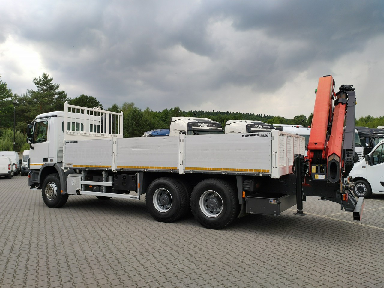 Mercedes Actros 2636 6x4 HDS Palfinger PK 18002-EH Rotato - Kamion me karroceri të hapur, Kamion me vinç: foto 4 Mercedes Actros 2636 6x4 HDS Palfinger PK 18002-EH Rotato - Kamion me karroceri të hapur, Kamion me vinç: foto 4
