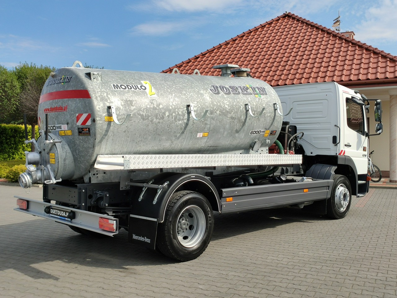 Mercedes Atego 1218 Asenizacyjny Szambiarka Beczka Szambowóz Poj.6m 2019r - Kamion me vakuum: foto 3 Mercedes Atego 1218 Asenizacyjny Szambiarka Beczka Szambowóz Poj.6m 2019r - Kamion me vakuum: foto 3