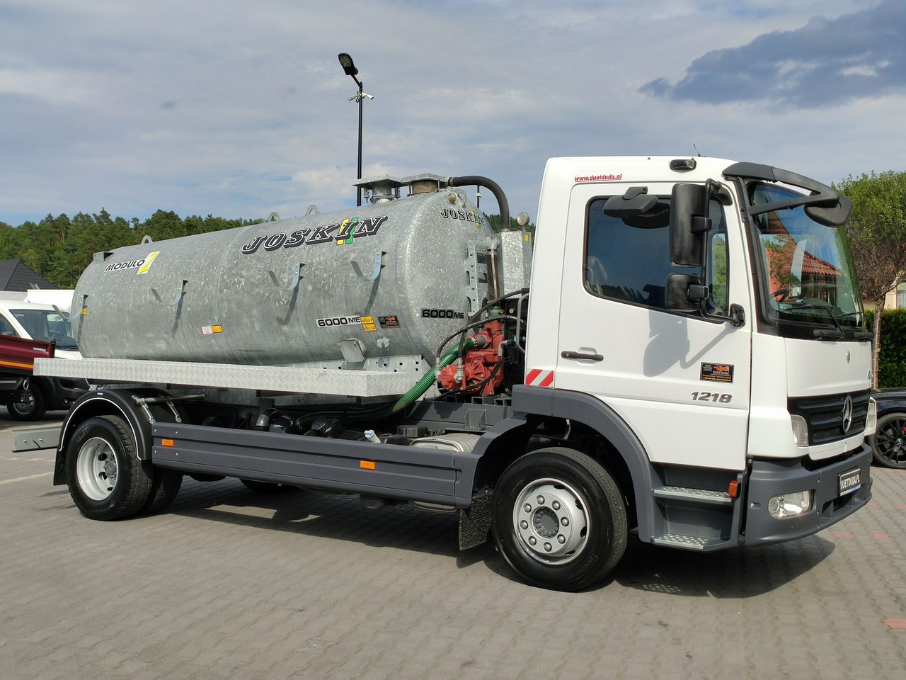 Mercedes Atego 1218 Asenizacyjny Szambiarka Beczka Szambowóz Poj.6m 2019r - Kamion me vakuum: foto 1 Mercedes Atego 1218 Asenizacyjny Szambiarka Beczka Szambowóz Poj.6m 2019r - Kamion me vakuum: foto 1