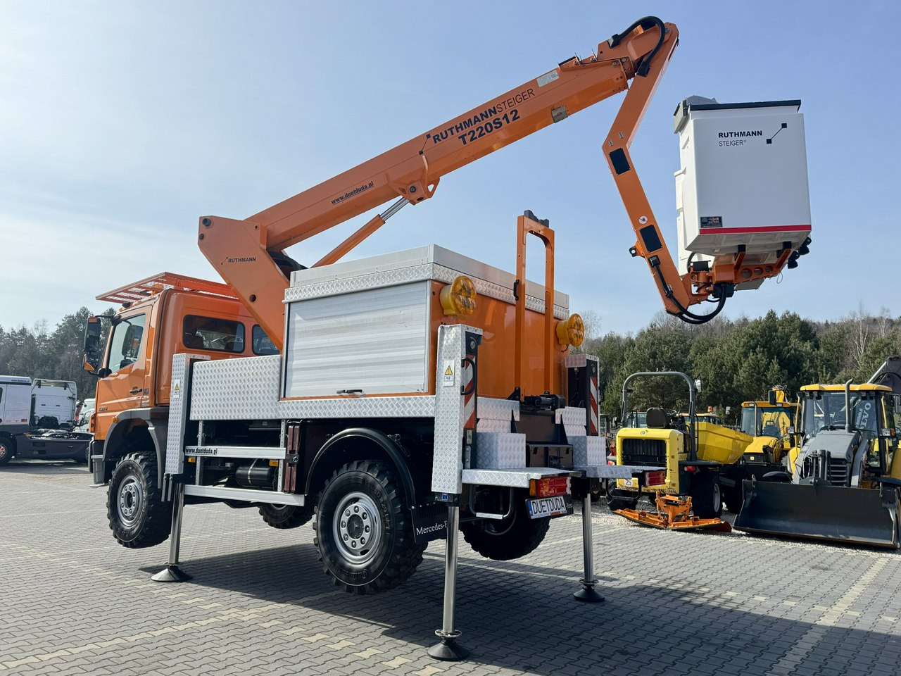 Mercedes Atego 1324 4x4 Zwyżka RUTHMANN STEIGER T220S12 Podnośnik Koszowy - Platformë ajrore e montuar në kamion: foto 5 Mercedes Atego 1324 4x4 Zwyżka RUTHMANN STEIGER T220S12 Podnośnik Koszowy - Platformë ajrore e montuar në kamion: foto 5