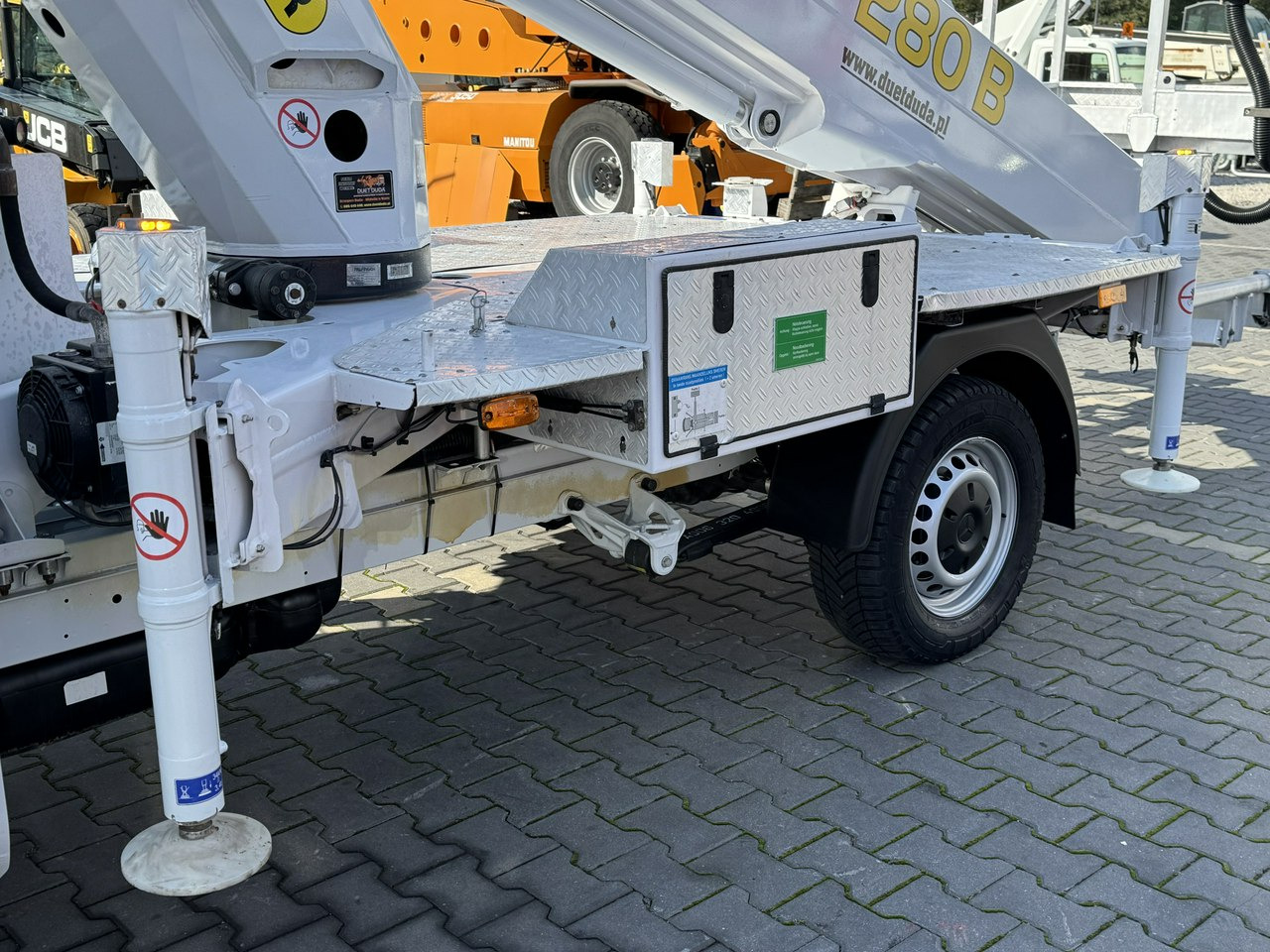 Mercedes Sprinter Zwyżka Podnośnik Koszowy PALFINGER P280 B UDT - Platformë ajrore e montuar në kamion: foto 3 Mercedes Sprinter Zwyżka Podnośnik Koszowy PALFINGER P280 B UDT - Platformë ajrore e montuar në kamion: foto 3