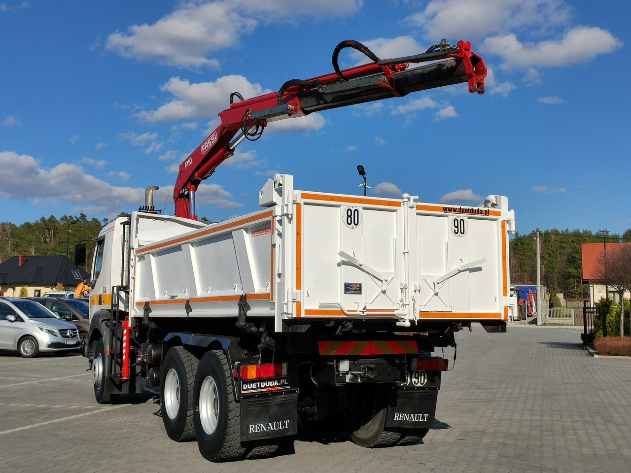 Renault Kerax 26.370 6x4 Mocny HDS FASSI F110 - Kamion vetëshkarkues, Kamion me vinç: foto 5 Renault Kerax 26.370 6x4 Mocny HDS FASSI F110 - Kamion vetëshkarkues, Kamion me vinç: foto 5