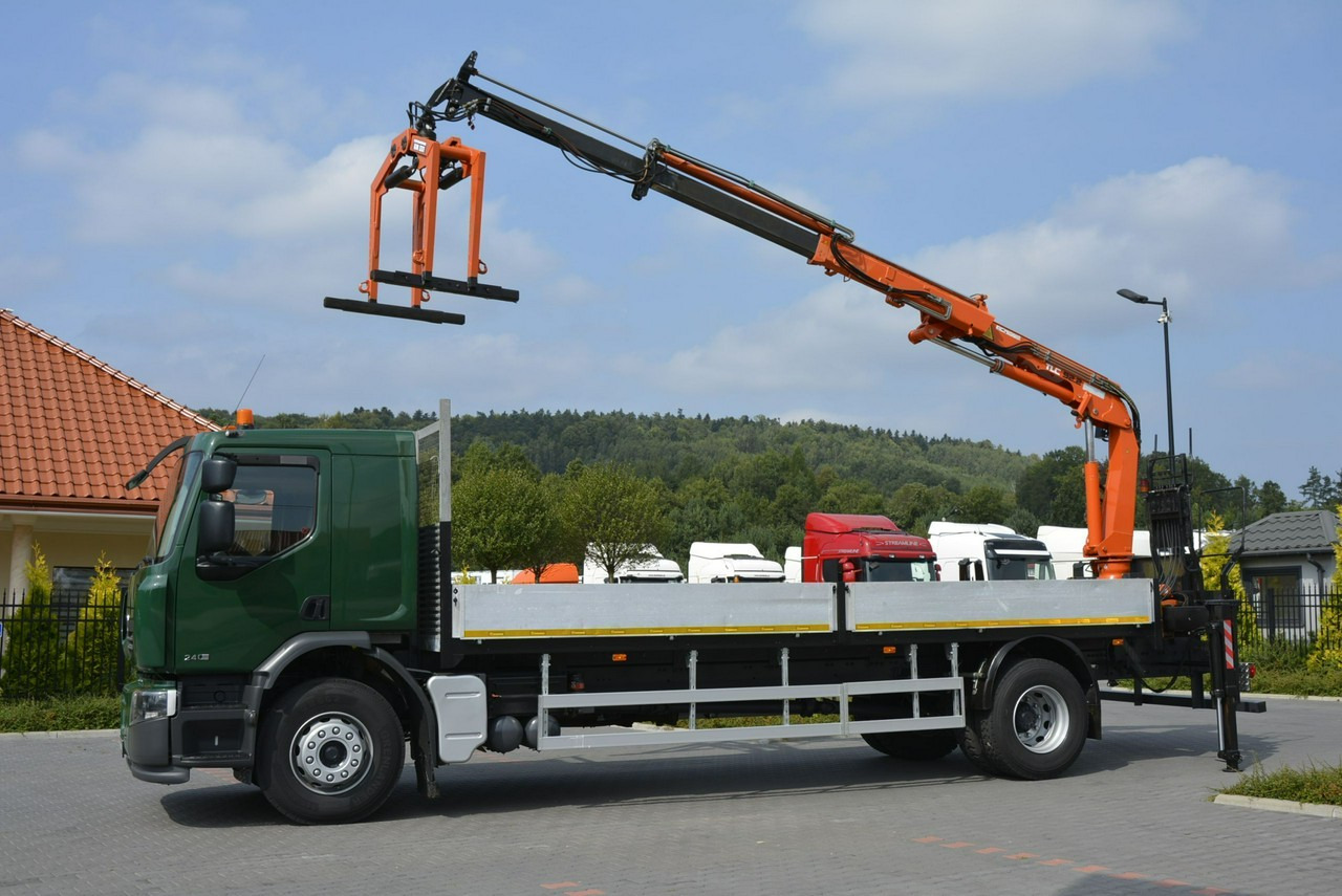 Renault Premium 180.240DXI długość Skrzyni-6.820cm + HDS TEREX TLC 92.2 - Kamion me karroceri të hapur, Kamion me vinç: foto 3 Renault Premium 180.240DXI długość Skrzyni-6.820cm + HDS TEREX TLC 92.2 - Kamion me karroceri të hapur, Kamion me vinç: foto 3