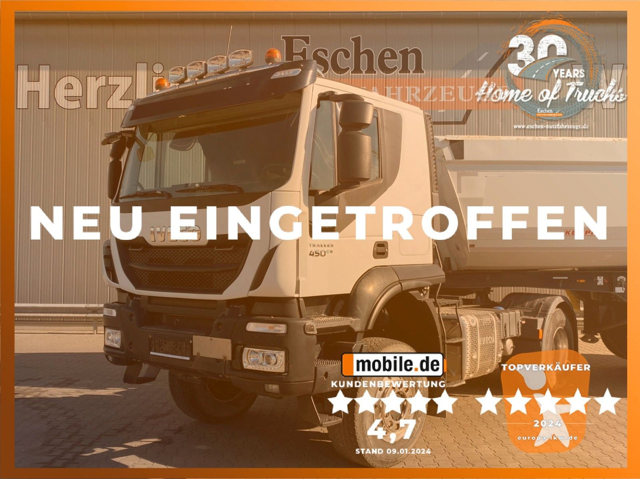Iveco AT 400/450 4x4 | Trakker*Retarder*Hydraulik*ALU - Gjysmë-kamion: foto 1 Iveco AT 400/450 4x4 | Trakker*Retarder*Hydraulik*ALU - Gjysmë-kamion: foto 1