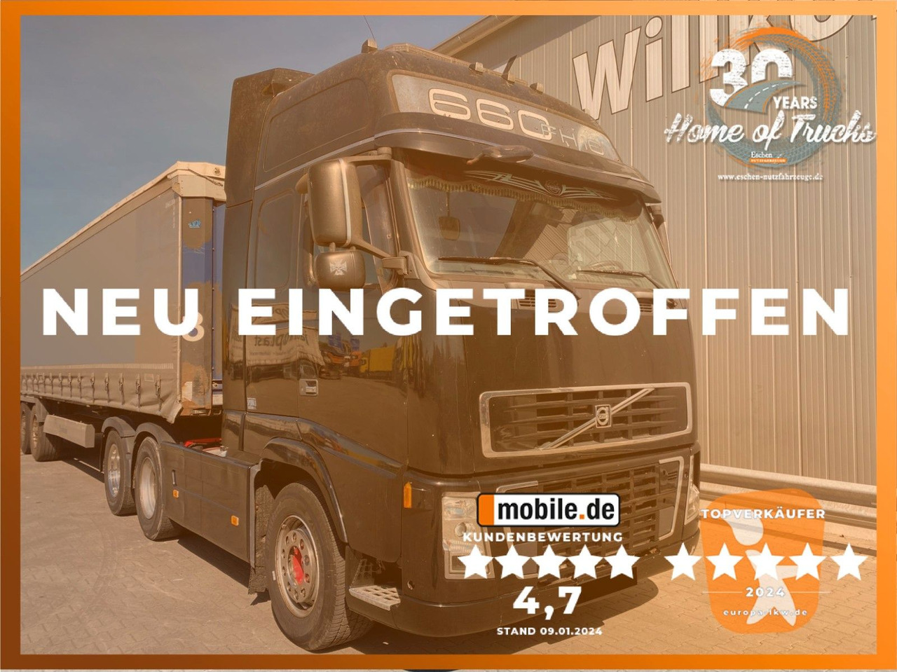 Volvo FH 16 660 6x4| Globetrotter XL*I-Shift*Hydraulik - Gjysmë-kamion: foto 1 Volvo FH 16 660 6x4| Globetrotter XL*I-Shift*Hydraulik - Gjysmë-kamion: foto 1