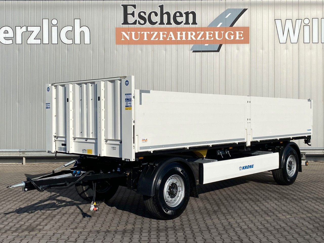 Krone AZP 18*NEW*|Pritsche*7100mm Länge*BPW*Multi-Lock - Rimorkio e hapur/ Platformë: foto 1 Krone AZP 18*NEW*|Pritsche*7100mm Länge*BPW*Multi-Lock - Rimorkio e hapur/ Platformë: foto 1