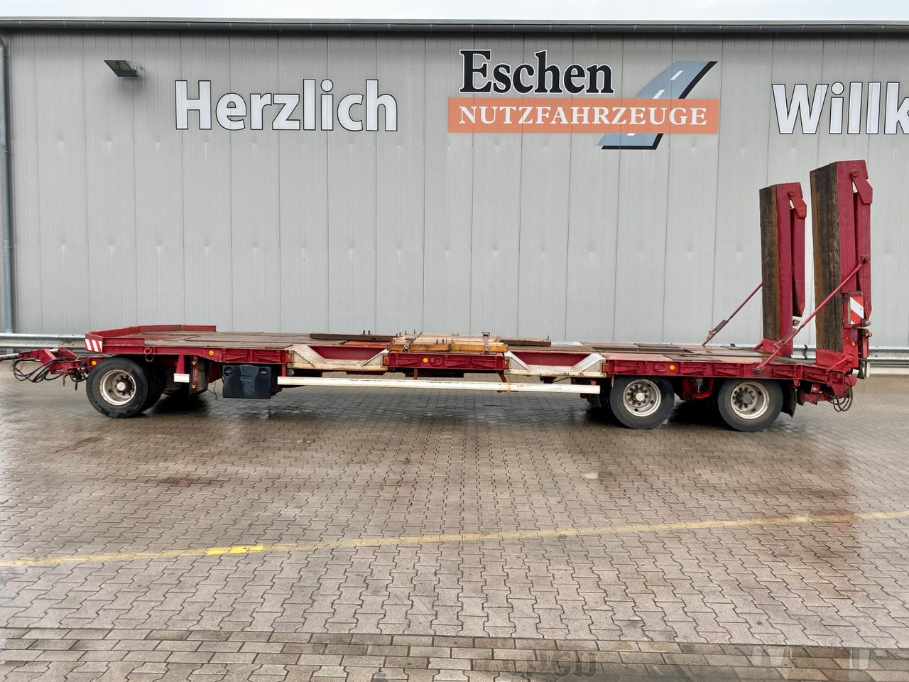 Langendorf Tieflader| hydr. Scherenrampen*verbreiterbar*SAF - Rimorkio me plan ngarkimi të ulët: foto 2 Langendorf Tieflader| hydr. Scherenrampen*verbreiterbar*SAF - Rimorkio me plan ngarkimi të ulët: foto 2
