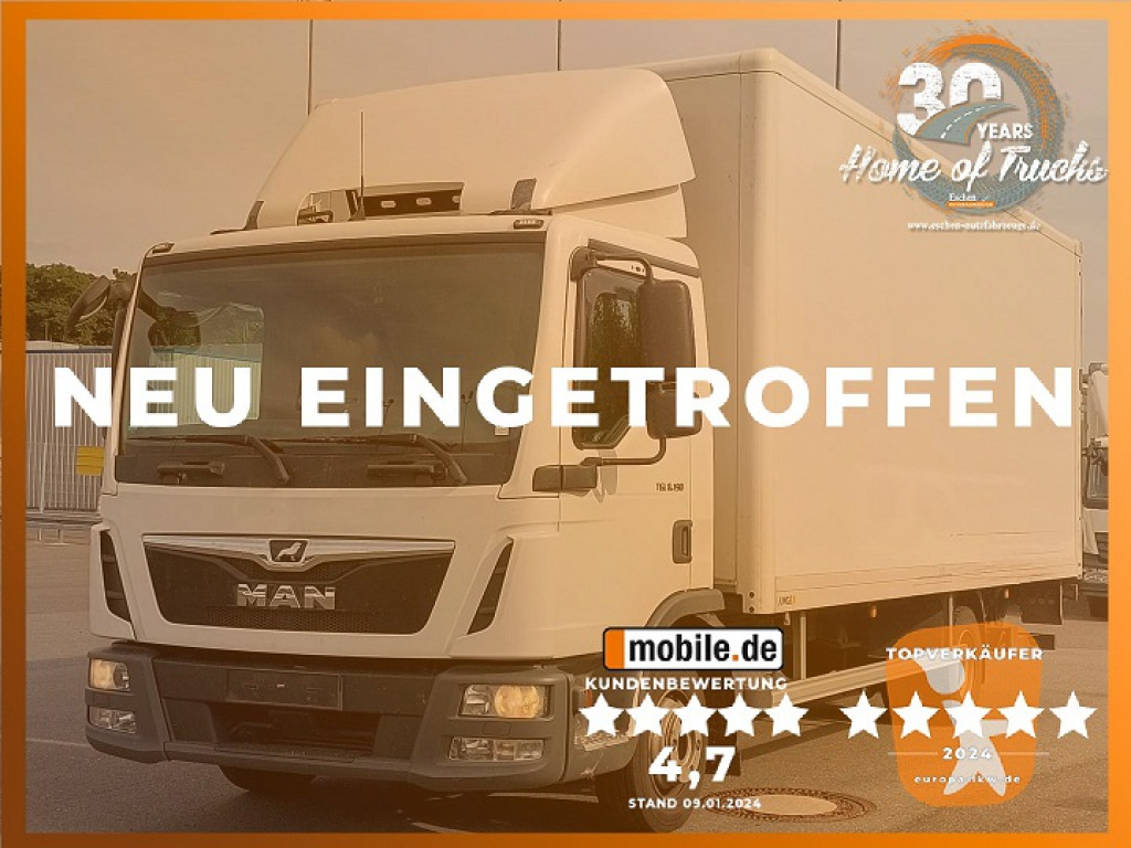 MAN TGL 8.190 Koffer/Seitentür/LBW - Kamion vagonetë: foto 1 MAN TGL 8.190 Koffer/Seitentür/LBW - Kamion vagonetë: foto 1