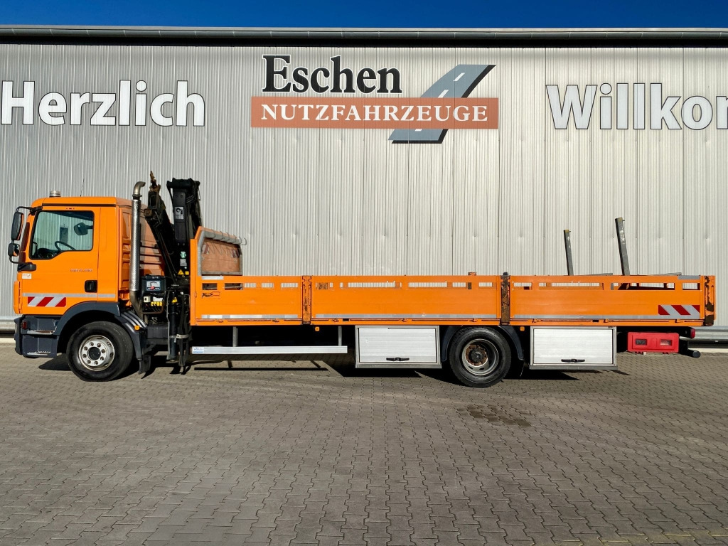 MAN TGM 15.290 4x2 BL / HIAB Faltkran - Kamion me karroceri të hapur, Kamion me vinç: foto 2 MAN TGM 15.290 4x2 BL / HIAB Faltkran - Kamion me karroceri të hapur, Kamion me vinç: foto 2