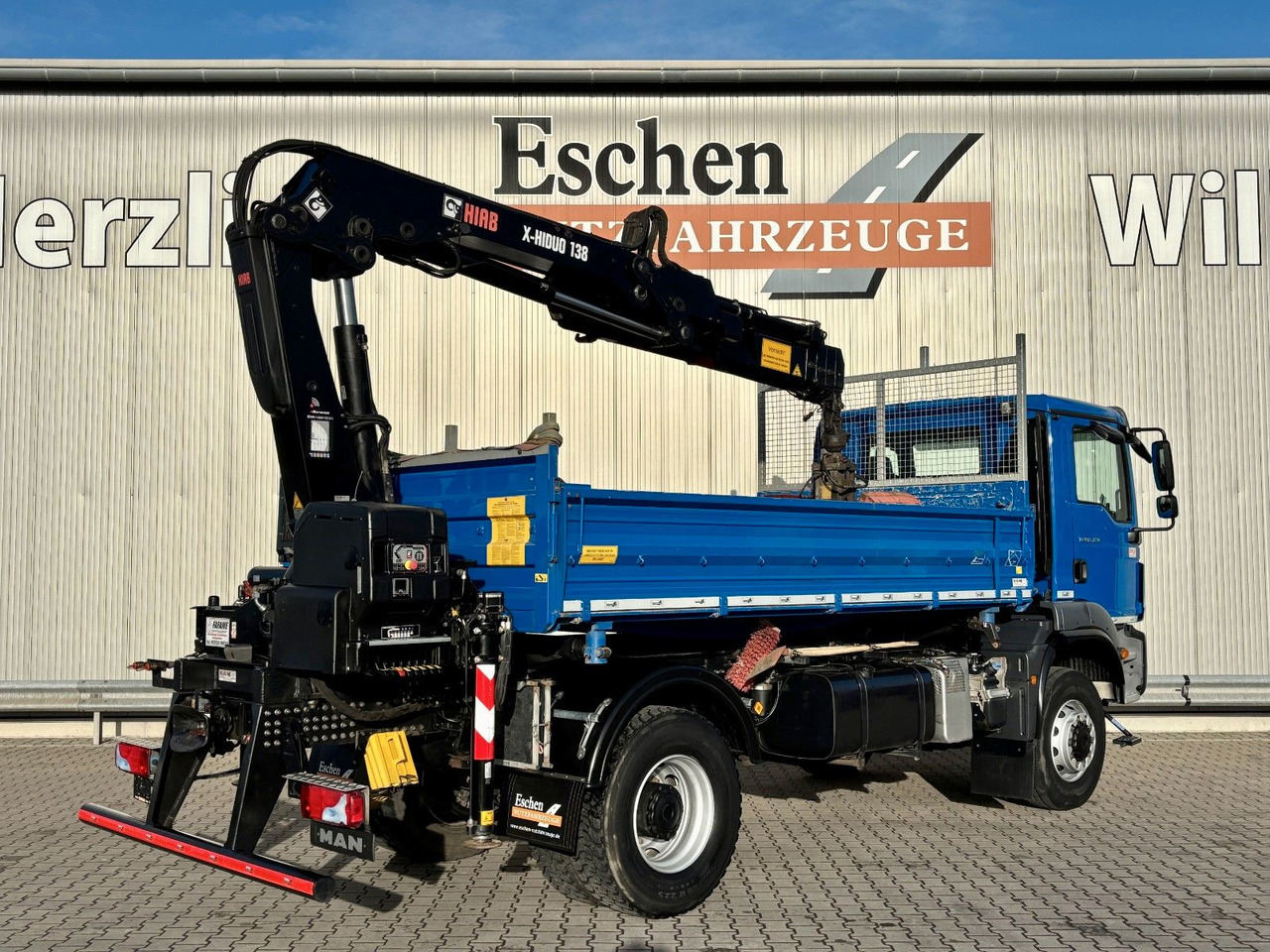 MAN TGM 18.320 4x4 BB | TÜV NEU*HIAB XHIDUO 138*FUNK - Kamion vetëshkarkues, Kamion me vinç: foto 5 MAN TGM 18.320 4x4 BB | TÜV NEU*HIAB XHIDUO 138*FUNK - Kamion vetëshkarkues, Kamion me vinç: foto 5