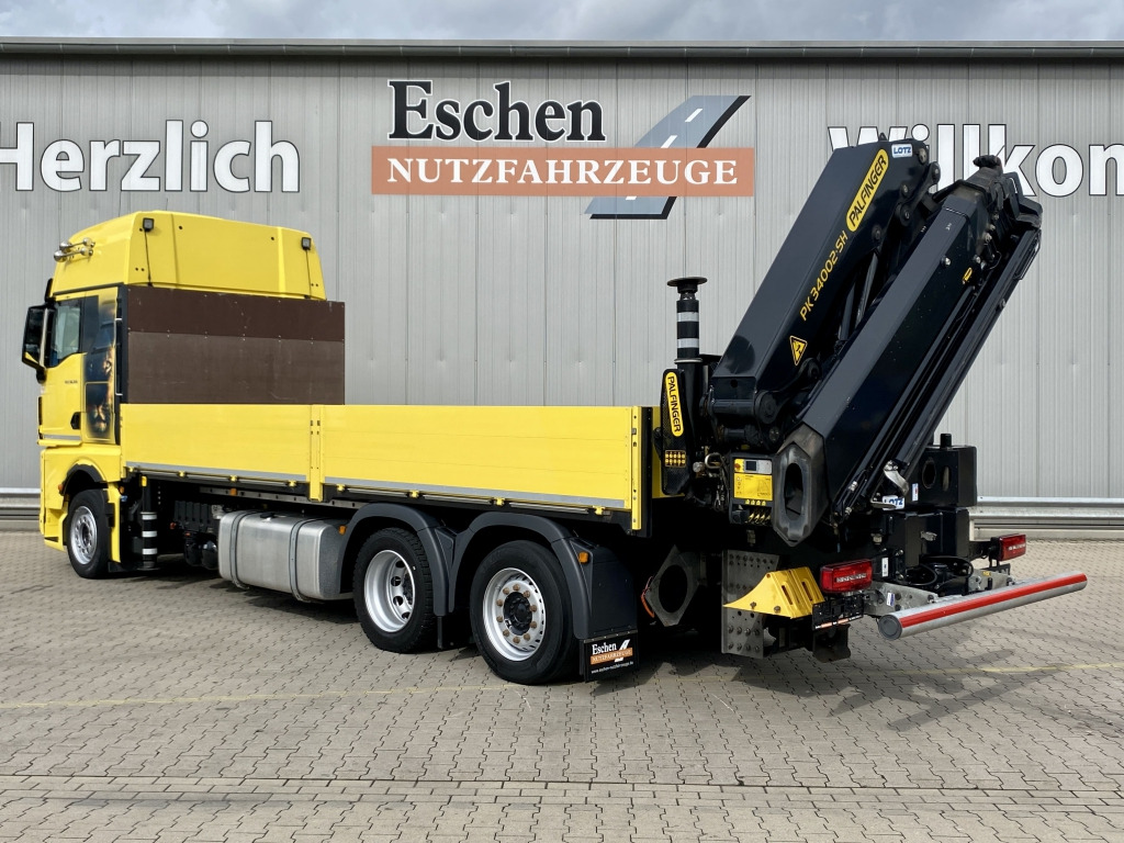 MAN TGX 26.510 6x2-4 LL / Palfinger PK 34002-SHE - Kamion me karroceri të hapur, Kamion me vinç: foto 3 MAN TGX 26.510 6x2-4 LL / Palfinger PK 34002-SHE - Kamion me karroceri të hapur, Kamion me vinç: foto 3