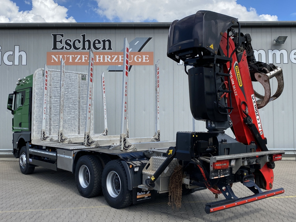 MAN TGX 33.580 6x4 BB Kurzholzaufbau / Kran - Kamion për transport druri, Kamion me vinç: foto 3 MAN TGX 33.580 6x4 BB Kurzholzaufbau / Kran - Kamion për transport druri, Kamion me vinç: foto 3
