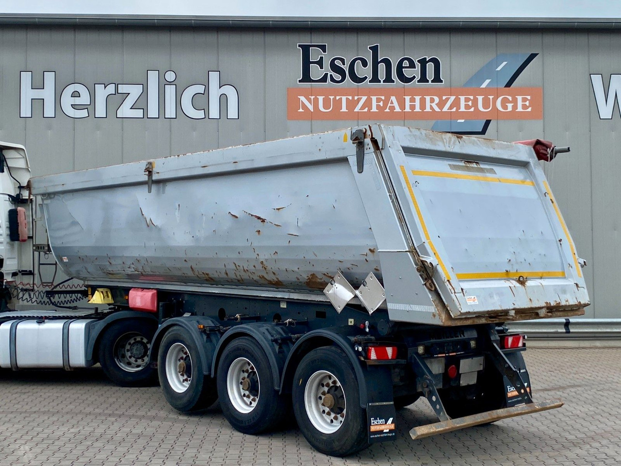 Meiller MHPS 12/27 KISA 3 | Stahl 28m³*Smart-Board*Lift - Gjysmë rimorkio vetëshkarkuese: foto 3 Meiller MHPS 12/27 KISA 3 | Stahl 28m³*Smart-Board*Lift - Gjysmë rimorkio vetëshkarkuese: foto 3