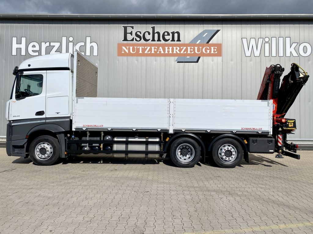 Mercedes-Benz Actros 2545 6x2 / Fassi F235A Kran - Kamion me karroceri të hapur, Kamion me vinç: foto 2 Mercedes-Benz Actros 2545 6x2 / Fassi F235A Kran - Kamion me karroceri të hapur, Kamion me vinç: foto 2