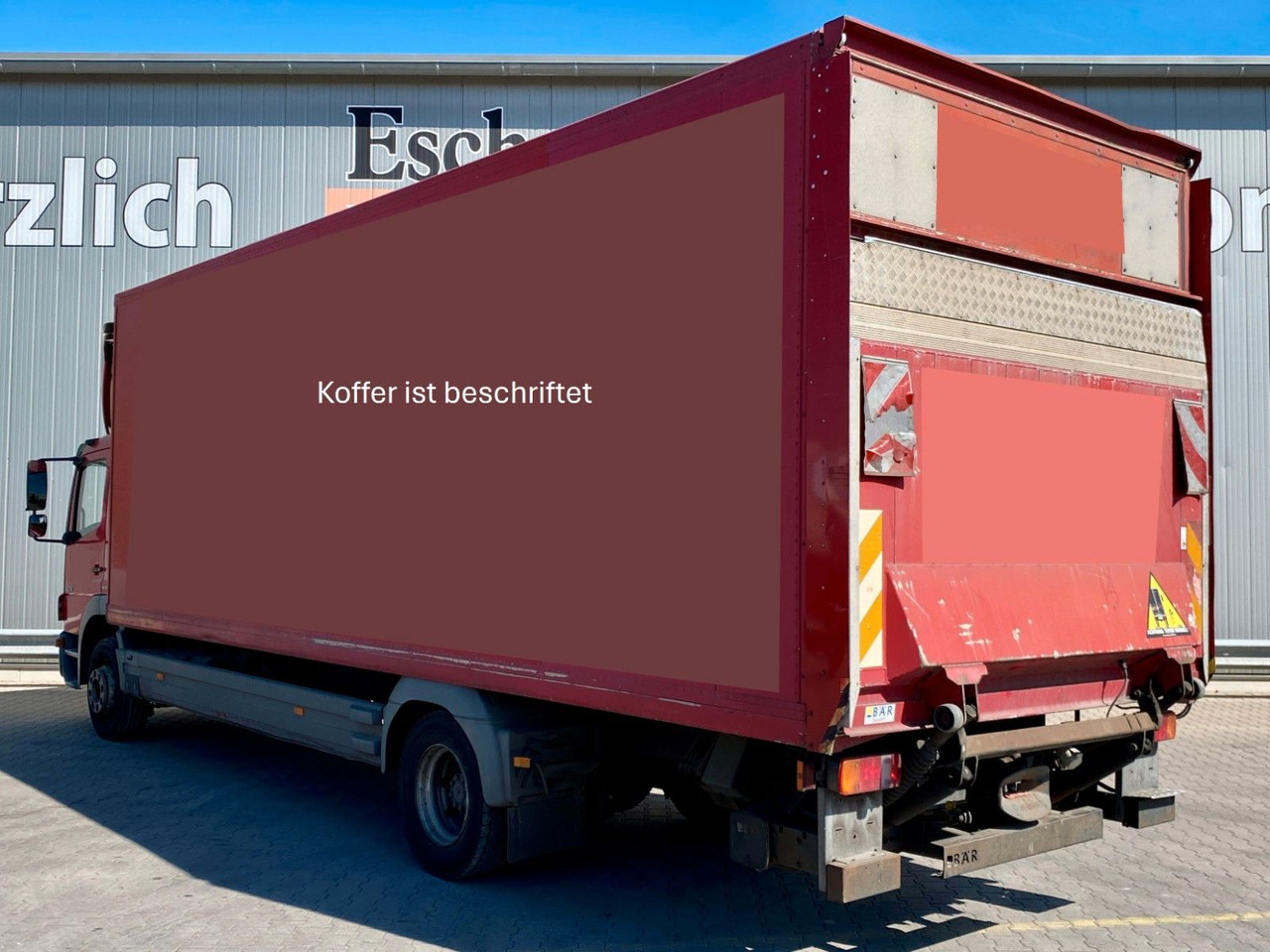 Mercedes-Benz Atego 1224 | BÄR LBW 1,50to*3x Sitze*Klima*AHK - Kamion vagonetë: foto 3 Mercedes-Benz Atego 1224 | BÄR LBW 1,50to*3x Sitze*Klima*AHK - Kamion vagonetë: foto 3