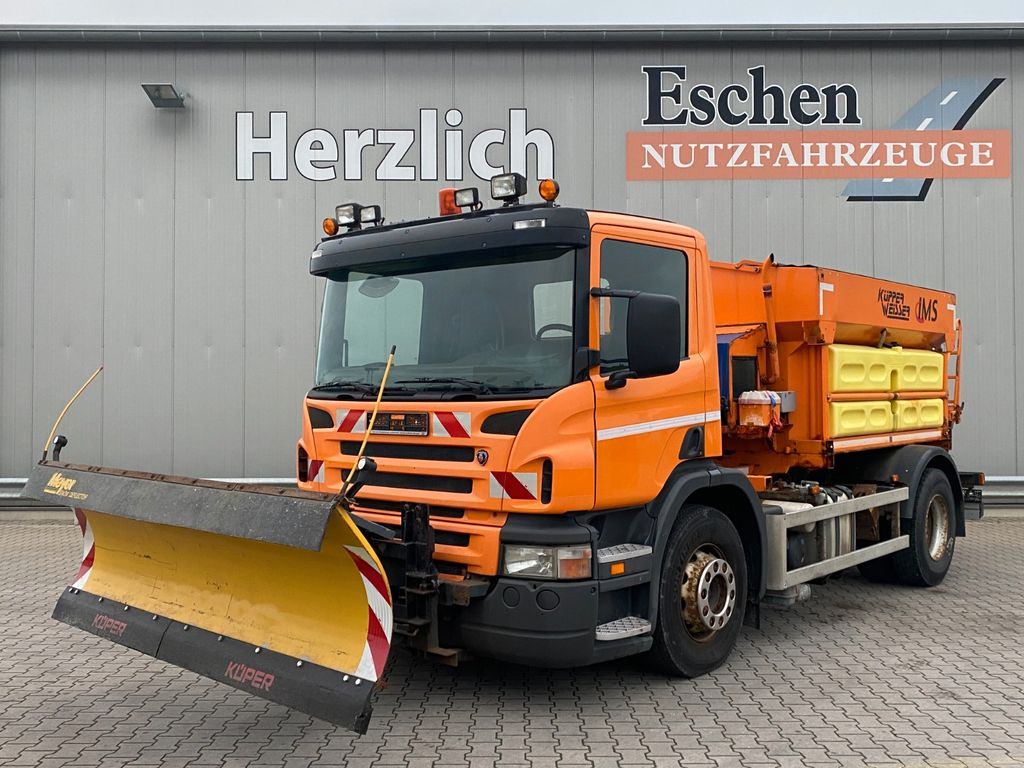 Scania P 230 | Winterdienst*Salzstreuer/Küpper-Weisser - Kamion me karroceri të hapur: foto 1 Scania P 230 | Winterdienst*Salzstreuer/Küpper-Weisser - Kamion me karroceri të hapur: foto 1