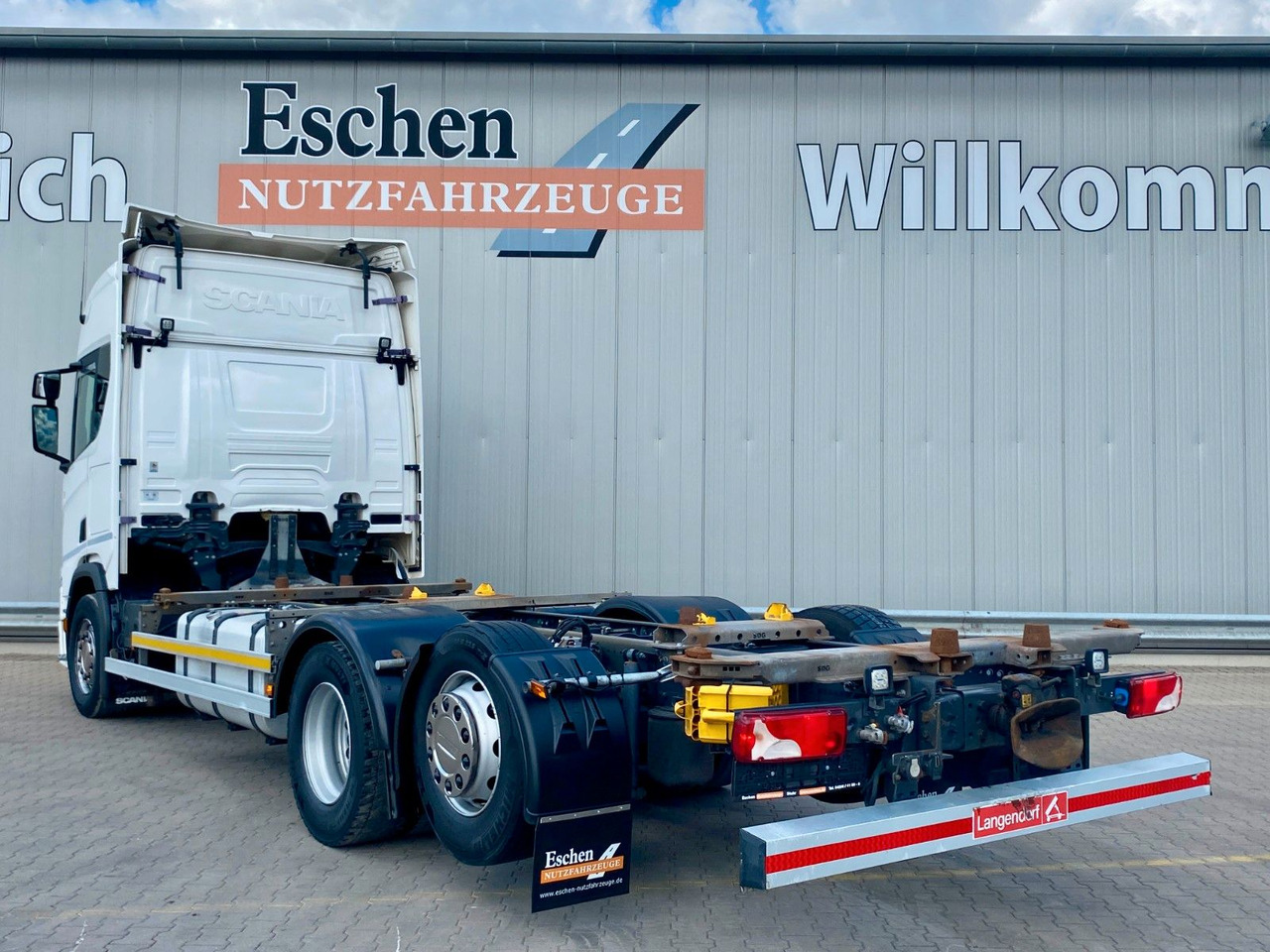 Scania R 450 B 6x2*4 BDF | Retarder*AHK*Lift*SDG Rahmen - Transportjer kontejnerësh/ Kamion me karroceri të çmontueshme: foto 3 Scania R 450 B 6x2*4 BDF | Retarder*AHK*Lift*SDG Rahmen - Transportjer kontejnerësh/ Kamion me karroceri të çmontueshme: foto 3