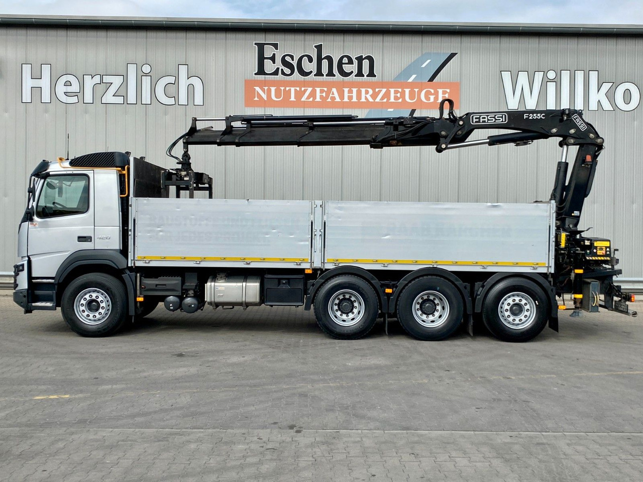 Volvo FMX 420 8x4 | Fassi F255AC2.24XE*FUNK*Fly-Jib*AC - Kamion me karroceri të hapur, Kamion me vinç: foto 3 Volvo FMX 420 8x4 | Fassi F255AC2.24XE*FUNK*Fly-Jib*AC - Kamion me karroceri të hapur, Kamion me vinç: foto 3