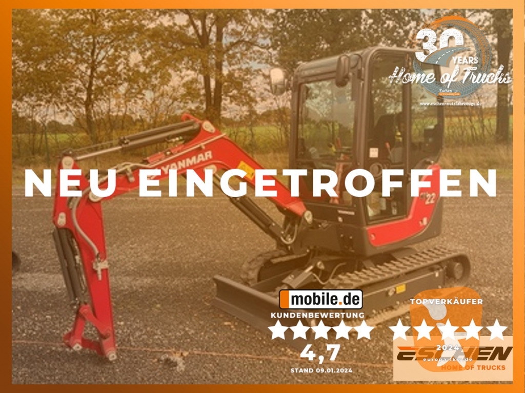 Yanmar SV22 CLASSIC R Mini (Unbenutzt) - Miniekskavator: foto 1 Yanmar SV22 CLASSIC R Mini (Unbenutzt) - Miniekskavator: foto 1