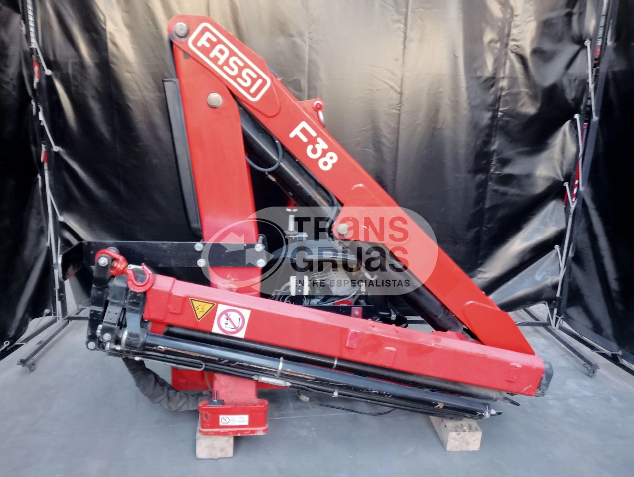 Grúa Fassi F38AF - Vinç për kamion për Kamioni: foto 5 Grúa Fassi F38AF - Vinç për kamion për Kamioni: foto 5
