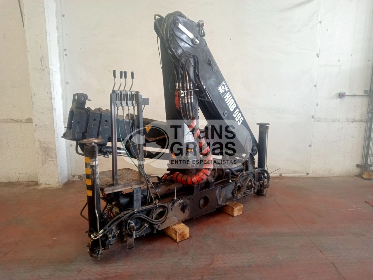 Grúa HIAB 095-3 - Vinç për kamion për Kamioni: foto 1 Grúa HIAB 095-3 - Vinç për kamion për Kamioni: foto 1