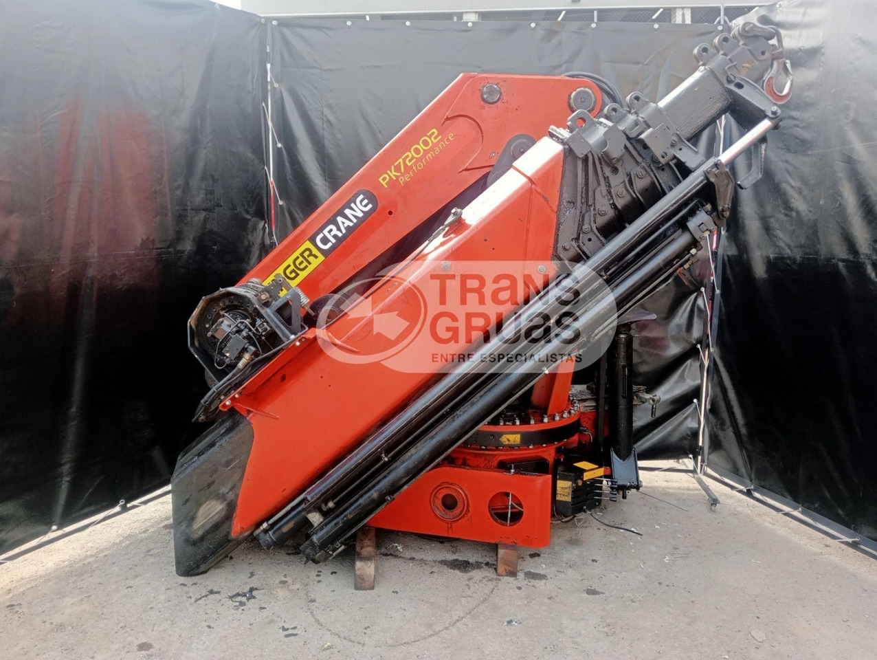 Grúa Palfinger PK 72002 - Vinç për kamion për Kamioni: foto 1 Grúa Palfinger PK 72002 - Vinç për kamion për Kamioni: foto 1