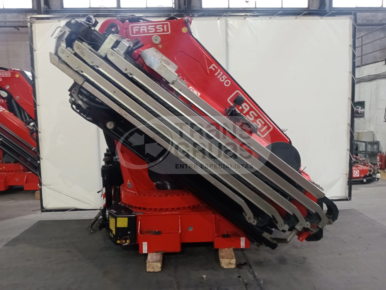 Grúa hidráulica Fassi F1150RA.2.28 XHE DYNAMIC - Vinç për kamion: foto 1 Grúa hidráulica Fassi F1150RA.2.28 XHE DYNAMIC - Vinç për kamion: foto 1