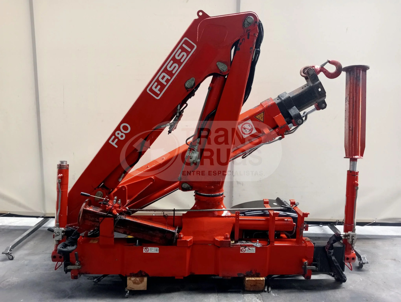 Grúa hidráulica Fassi F80A.22 - Vinç për kamion: foto 4 Grúa hidráulica Fassi F80A.22 - Vinç për kamion: foto 4