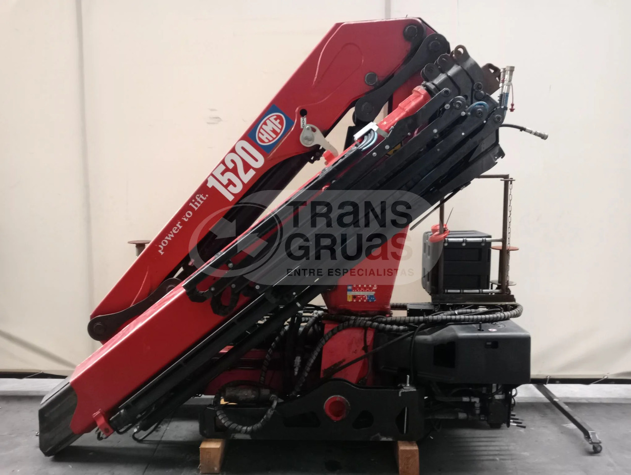 Grúa hidráulica HMF 1520 K4 - Vinç për kamion: foto 2 Grúa hidráulica HMF 1520 K4 - Vinç për kamion: foto 2