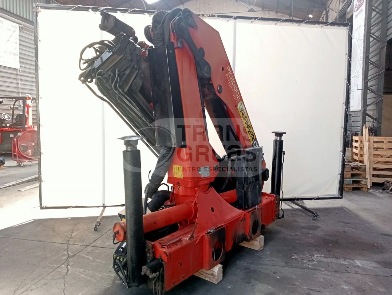 Grúa hidráulica Palfinger PK 20002 - Vinç për kamion: foto 4 Grúa hidráulica Palfinger PK 20002 - Vinç për kamion: foto 4