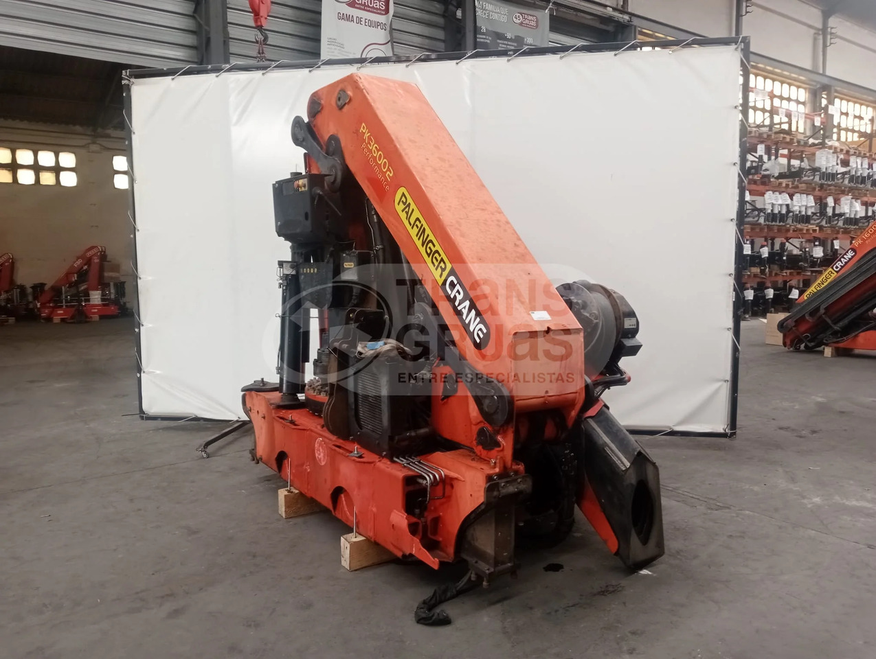 Grúa hidráulica Palfinger PK 36002 - Vinç për kamion: foto 4 Grúa hidráulica Palfinger PK 36002 - Vinç për kamion: foto 4