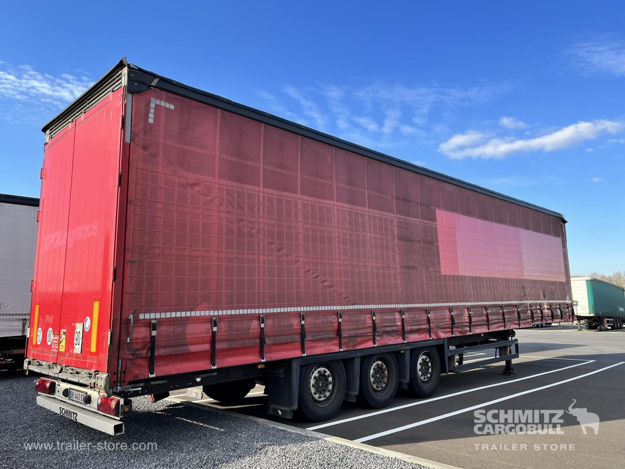 SCHMITZ Curtainsider Mega - Gjysmë rimorkio me tendë: foto 5 SCHMITZ Curtainsider Mega - Gjysmë rimorkio me tendë: foto 5