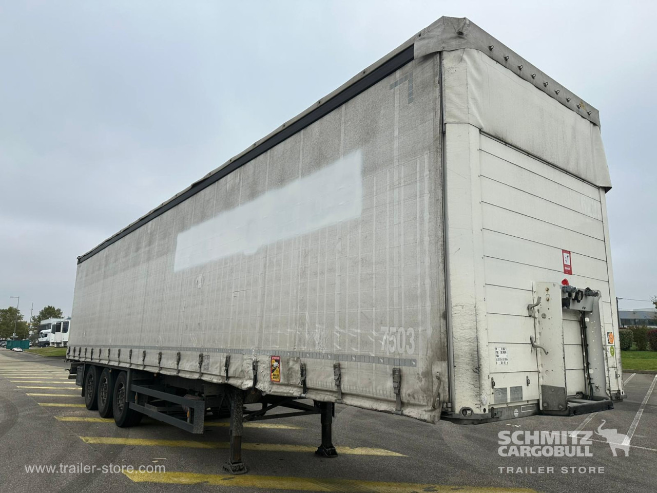 SCHMITZ Curtainsider Standard - Gjysmë rimorkio me tendë: foto 1 SCHMITZ Curtainsider Standard - Gjysmë rimorkio me tendë: foto 1
