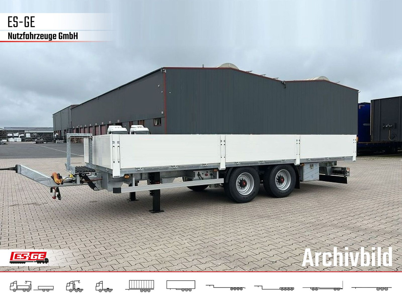 ES-GE Tandem-Anhänger Bordwände, CV, Rungen - Rimorkio e hapur/ Platformë: foto 1 ES-GE Tandem-Anhänger Bordwände, CV, Rungen - Rimorkio e hapur/ Platformë: foto 1