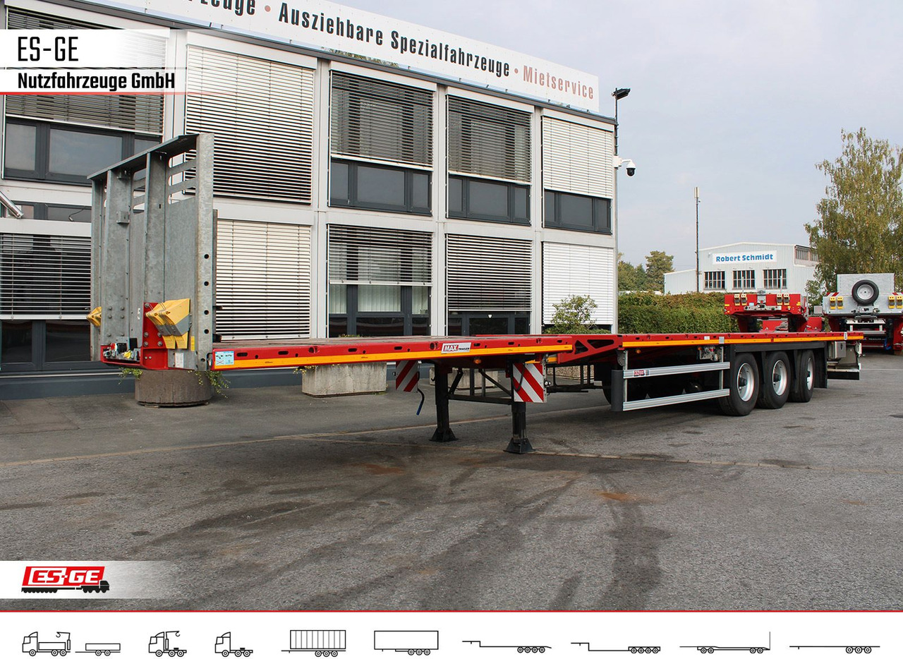 Faymonville MAX Trailer MAX200 Telesattel - Gjysmë rimorkio e hapur/ Platformë: foto 1 Faymonville MAX Trailer MAX200 Telesattel - Gjysmë rimorkio e hapur/ Platformë: foto 1