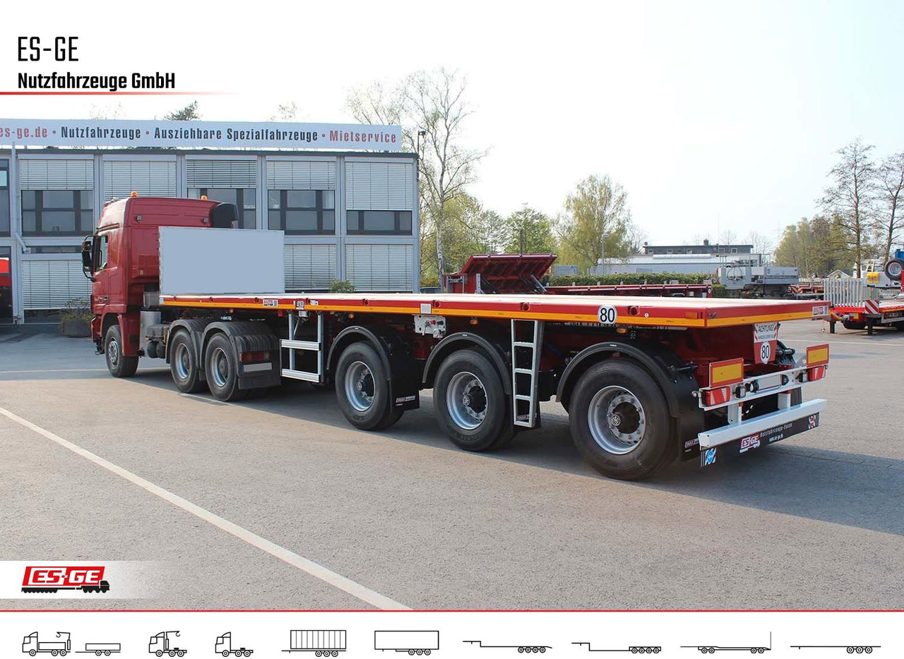 Faymonville MAX410 Ballastauflieger - Gjysmë rimorkio e hapur/ Platformë: foto 1 Faymonville MAX410 Ballastauflieger - Gjysmë rimorkio e hapur/ Platformë: foto 1