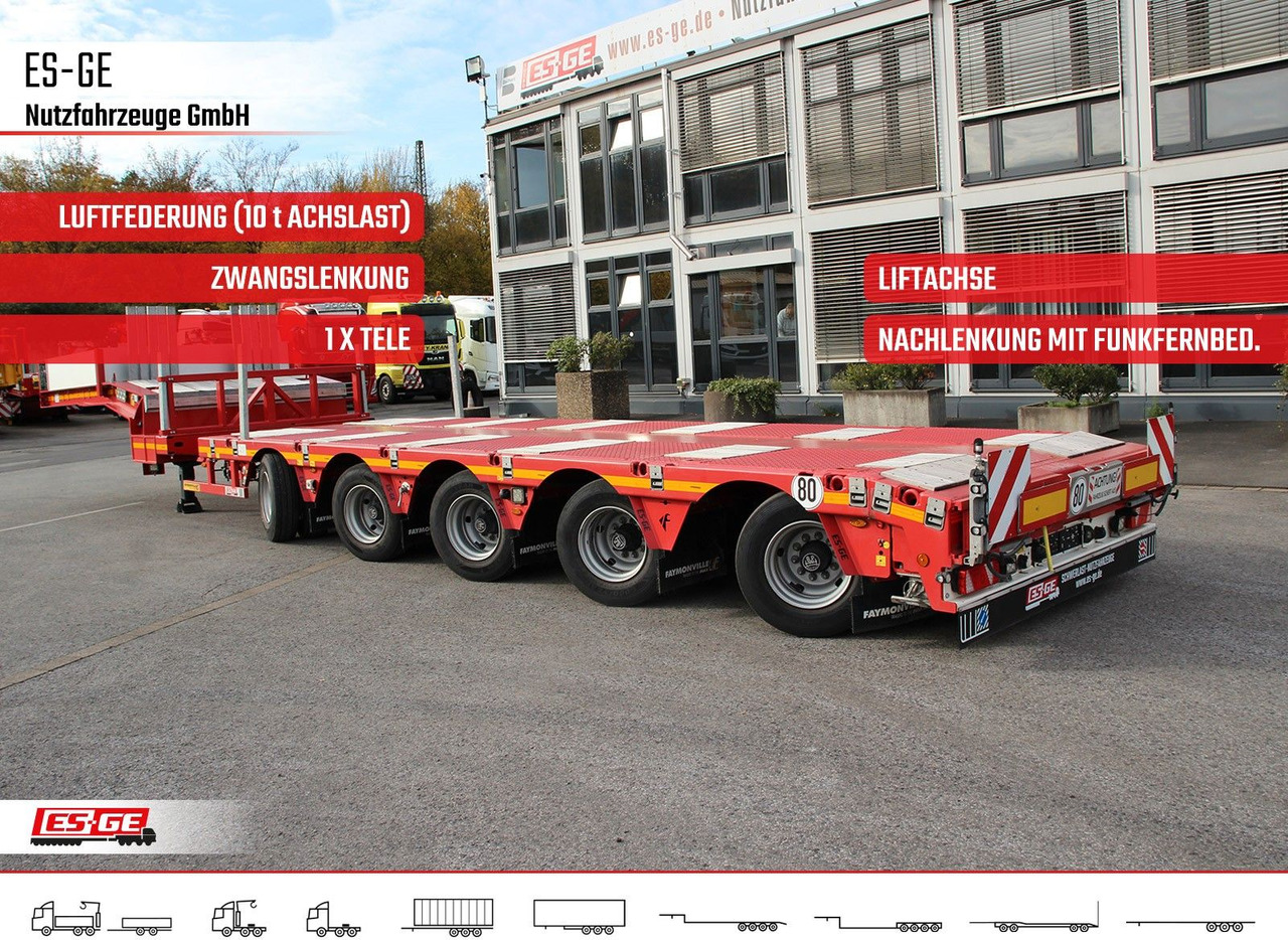 Faymonville Multimax Satteltieflader - hydr. gelenkt - Gjysmë rimorkio me plan ngarkimi të ulët: foto 1 Faymonville Multimax Satteltieflader - hydr. gelenkt - Gjysmë rimorkio me plan ngarkimi të ulët: foto 1