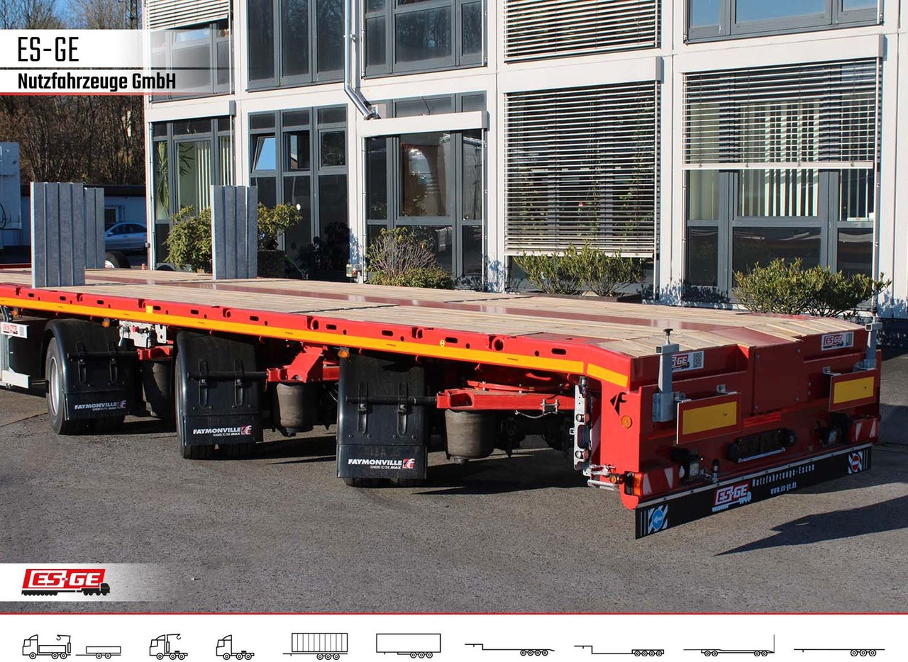 Faymonville Telemax Megatrailer - hydr. gelenkt - Gjysmë rimorkio e hapur/ Platformë: foto 4 Faymonville Telemax Megatrailer - hydr. gelenkt - Gjysmë rimorkio e hapur/ Platformë: foto 4