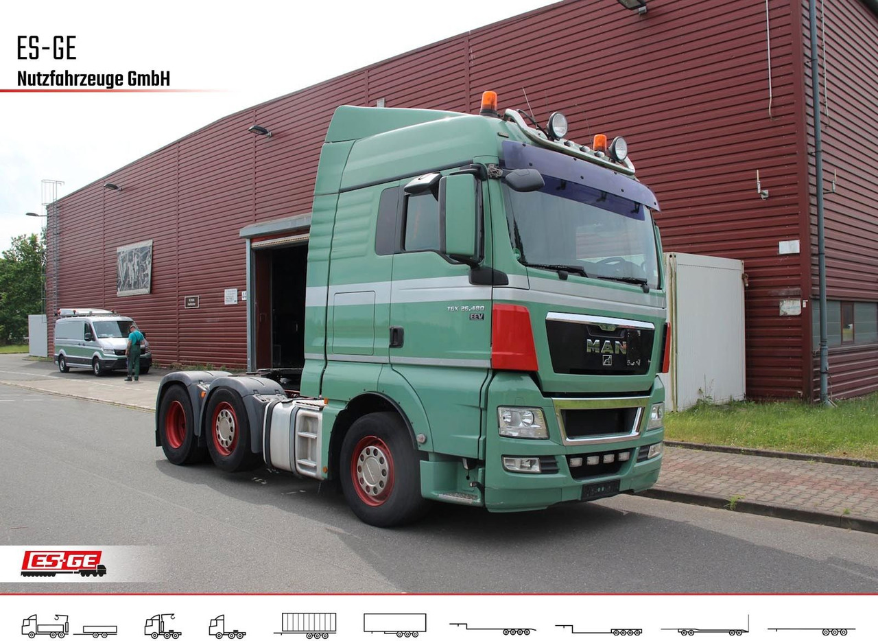 MAN TGX 26480 6x2/4 BLS - Gjysmë-kamion: foto 1 MAN TGX 26480 6x2/4 BLS - Gjysmë-kamion: foto 1